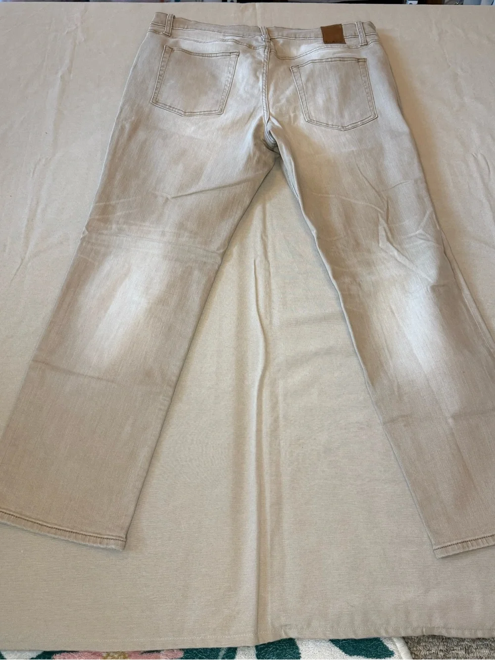 Goodfellow & Co Men's Straight Jeans in Light Beige